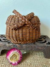 Load image into Gallery viewer, French Miniature Wicker Basket
