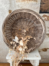 Load image into Gallery viewer, French Circular Vintage Basket
