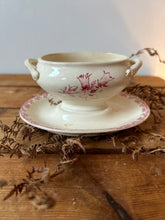 Load image into Gallery viewer, French Pink Ironstone Little Sauce Pot
