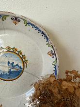 Load image into Gallery viewer, French Antique Stapled Plate
