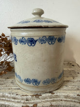 Load image into Gallery viewer, Lovely Large Lidded Vintage St Uze Farine Jar
