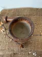Load image into Gallery viewer, French Wooden Vintage Pestle and Mortar
