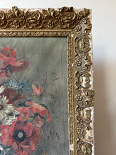 Load image into Gallery viewer, Vintage French Wildflower Oil on Canvas
