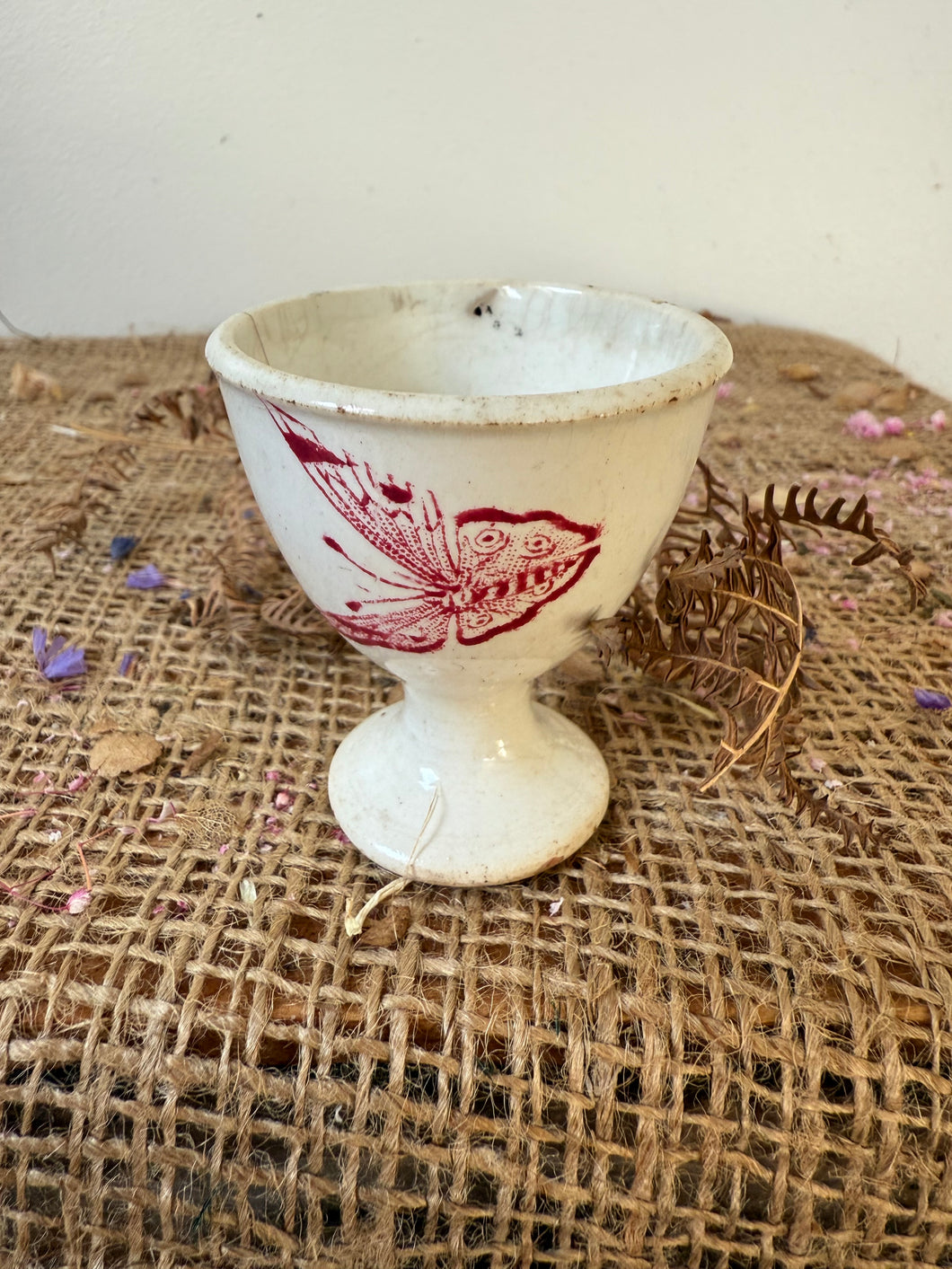 French Ironstone Eggcup