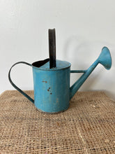 Load image into Gallery viewer, Cute Blue Vintage  Watering Can
