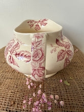 Load image into Gallery viewer, Gorgeous French Vintage Pink Rose Jug

