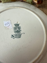 Load image into Gallery viewer, French Heart Green Transferware Plate
