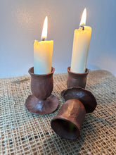 Load image into Gallery viewer, Rustic Metal Candle Holders
