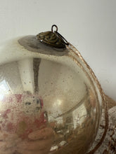 Load image into Gallery viewer, French Vintage Silvered Mercury Glass Witches Ball
