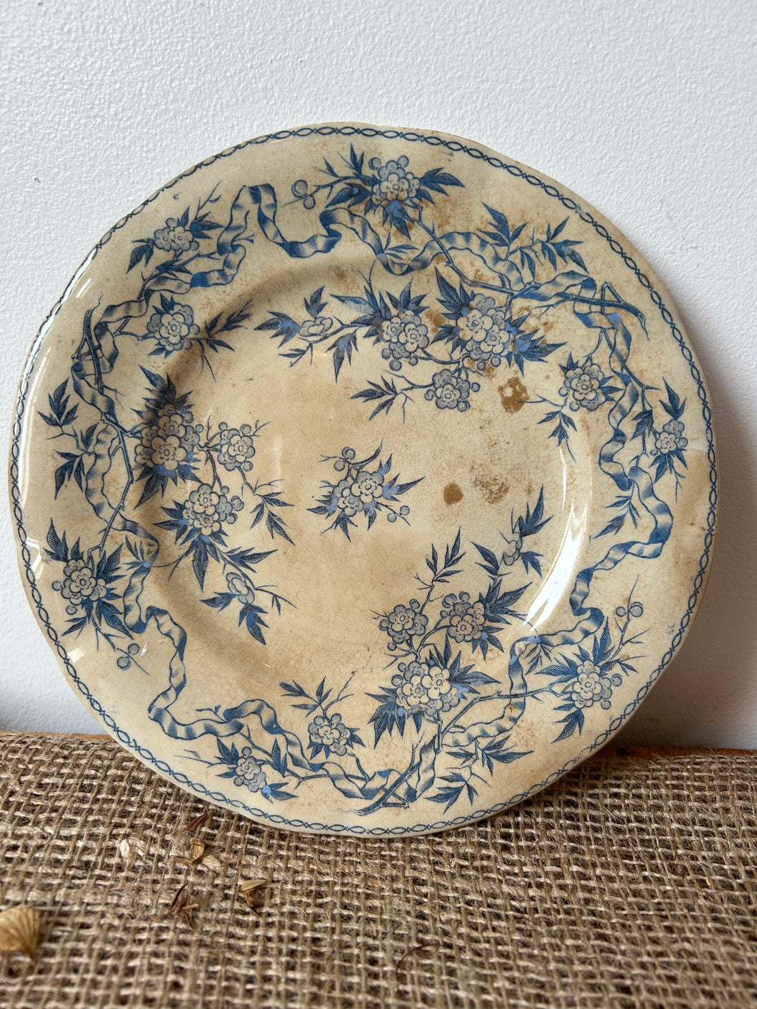 French Ironstone Plate