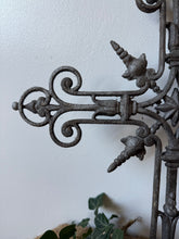 Load image into Gallery viewer, French Vintage Cast Iron Cross
