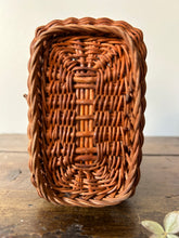 Load image into Gallery viewer, French Miniature Wicker Basket
