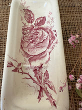 Load image into Gallery viewer, Lovely French Pink Rose Soap Dish
