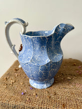 Load image into Gallery viewer, Elegant Blue and White Antique Jug
