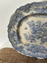 Load image into Gallery viewer, Beautiful Blue and White Platter
