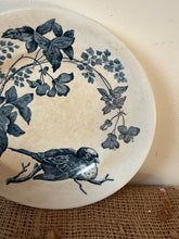 Load image into Gallery viewer, Dark Blue French Transferware Plate
