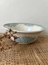 Load image into Gallery viewer, Small Green Transferware Bowl
