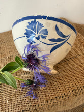 Load image into Gallery viewer, French Vintage Blue Floral Cafe au lait
