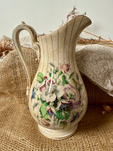 Load image into Gallery viewer, Pretty Floral Ironstone Jug
