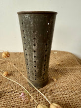 Load image into Gallery viewer, French Tall Vintage Metal Faisselle
