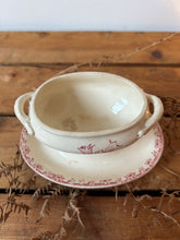 Load image into Gallery viewer, French Pink Ironstone Little Sauce Pot
