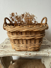 Load image into Gallery viewer, Cute French Vintage Miniature Champagne Basket
