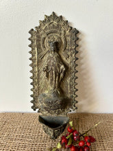 Load image into Gallery viewer, French Religious Sacremental Holy Water Wall Hanging
