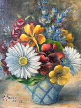 Load image into Gallery viewer, French Floral Oil on Canvas
