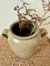 Load image into Gallery viewer, French Vintage Earred Confit Pot
