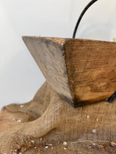 Load image into Gallery viewer, French Vintage Wooden trug
