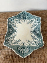 Load image into Gallery viewer, French Vintage Green Transferware Dish
