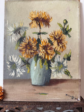 Load image into Gallery viewer, French Vintage Floral Oil Painting
