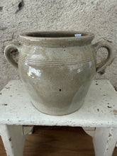 Load image into Gallery viewer, French Earred Neutral Confit Pot
