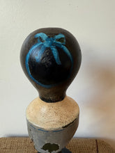 Load image into Gallery viewer, French Rare Vintage Wooden French Milliner's Hat Display Stand Marotte
