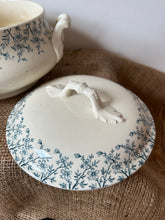 Load image into Gallery viewer, Ditsy French Floral Ironstone Soupiere
