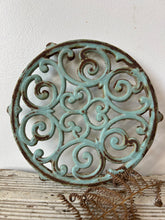 Load image into Gallery viewer, Rustic Cast Iron French Trivet
