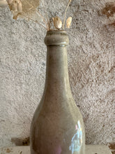 Load image into Gallery viewer, French Vintage Stoneware Cider Bottle
