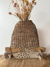 Load image into Gallery viewer, Antique French Handmade Natural Bee Skep
