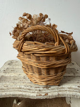 Load image into Gallery viewer, Cute French Vintage Miniature Champagne Basket
