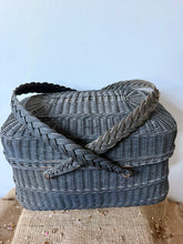 Load image into Gallery viewer, French Antique Market Basket Panier de Ferme
