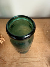 Load image into Gallery viewer, Gorgeous Green French La Lorraine Glass Jar
