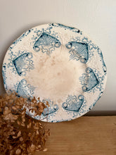 Load image into Gallery viewer, French Blue Transferware Compote
