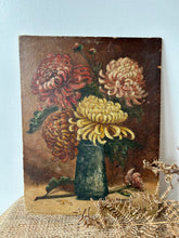 Load image into Gallery viewer, French Floral Oil on Board
