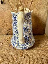 Load image into Gallery viewer, Gorgeous Blue and White Vintage Crazed Jug
