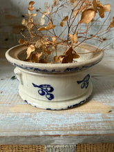 Load image into Gallery viewer, Gorgeous Antique St Uze Cherry Blue and White Pot

