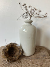 Load image into Gallery viewer, Heavy French Neutral Stoneware Bottle
