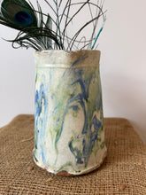 Load image into Gallery viewer, Gorgeous Greens &amp; Blues French Savoie Jug
