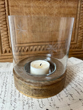 Load image into Gallery viewer, Hand Etched Glass Star Candle Holders
