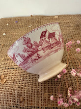 Load image into Gallery viewer, French Vintage Pink Transferware Cafe au Lait
