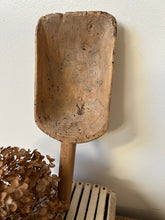 Load image into Gallery viewer, French Vintage Wooden Grain Scoop
